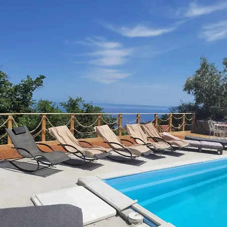 Chiara Mit Meerblick Und Pool Und Jacuzzi Apartment Lovran