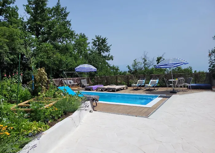 Apartamento Chiara Mit Meerblick Und Pool Und Jacuzzi Lovran